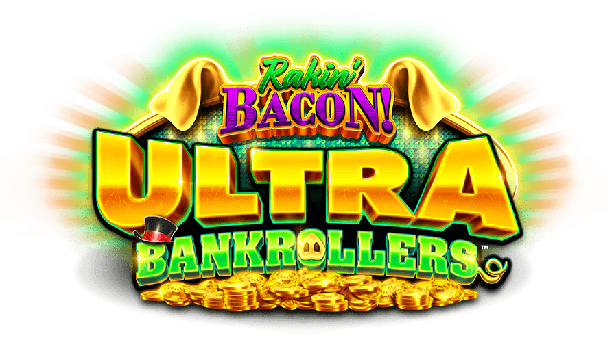 Logo for Rakin' Bacon! Ultra Bankrollers