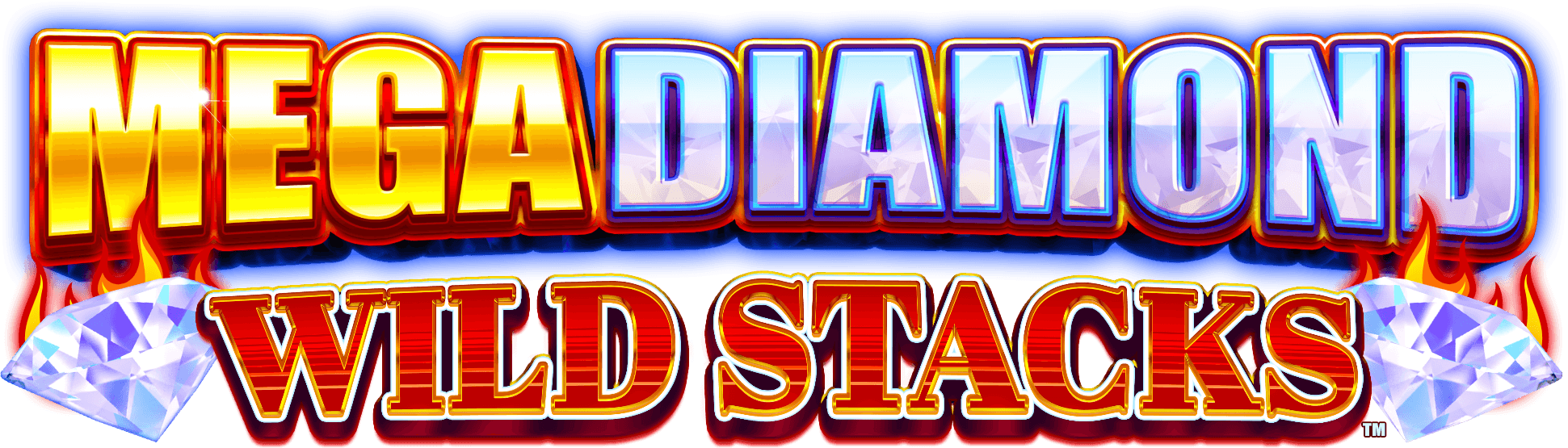 Logo for Mega Diamond Wild Stacks